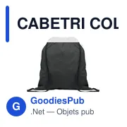 CABETRI COLOUR Sac coton recyclé de 140 gr/m² - Miniature 5