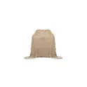 Variante kaki - CABETRI COLOUR Sac coton recyclé de 140 gr/m²