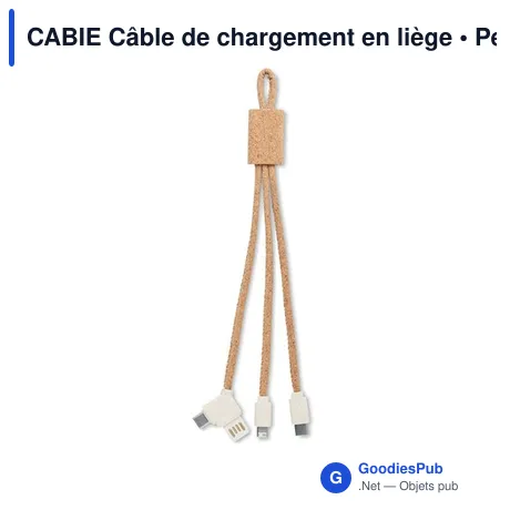 CABIE Câble de chargement en liège