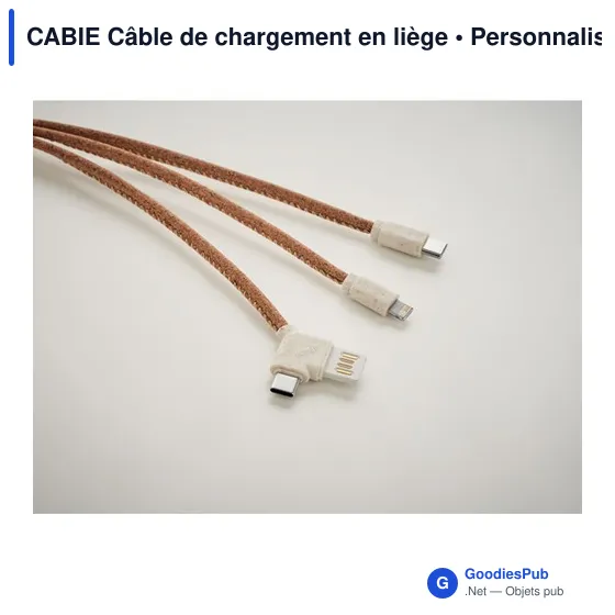 CABIE Câble de chargement en liège - Image 3