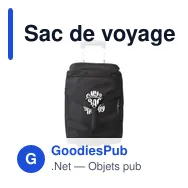 Sac de voyage personnalisable Cabin Trolley Bag avec logo - Miniature 11