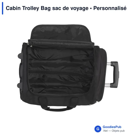 Sac de voyage personnalisable Cabin Trolley Bag avec logo - Image 7