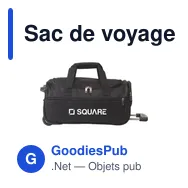 Sac de voyage personnalisable Cabin Trolley Bag avec logo - Miniature 10