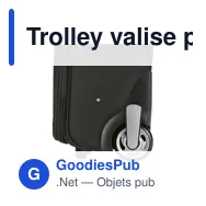Trolley valise personnalisable avec logo - Cabinet Trolley - Miniature 3