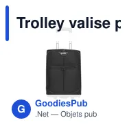 Trolley valise personnalisable avec logo - Cabinet Trolley - Miniature 4