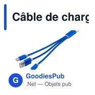 Câble de charge Alvin - Miniature 2
