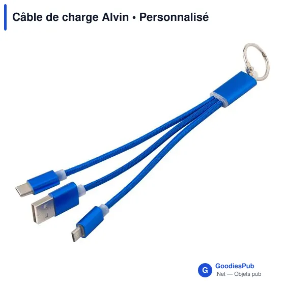 Câble de charge Alvin - Image 2
