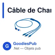 Câble de Charge Clodan - Miniature 3