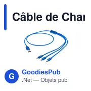 Câble de Charge Clodan - Miniature 4