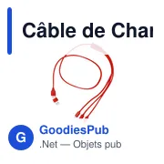 Câble de Charge Clodan - Miniature 6