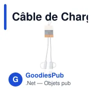 Câble de Charge Desak - Miniature 2