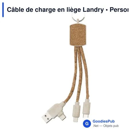 Câble de charge en liège Landry