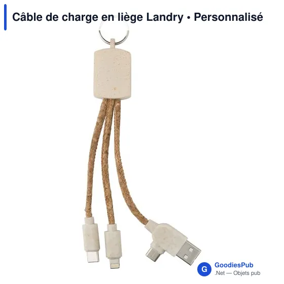 Câble de charge en liège Landry - Image 2