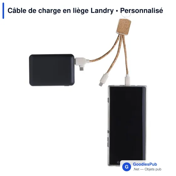 Câble de charge en liège Landry - Image 3