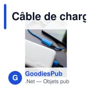 Câble de charge et de synchronisation personnalisable avec logo | Khyree - Miniature 10