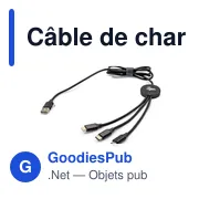 Câble de charge personnalisable avec logo - Exclusive Collection | Jyanette - Miniature 1