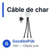 Câble de charge personnalisable avec logo - Exclusive Collection | Jyanette - Miniature 4