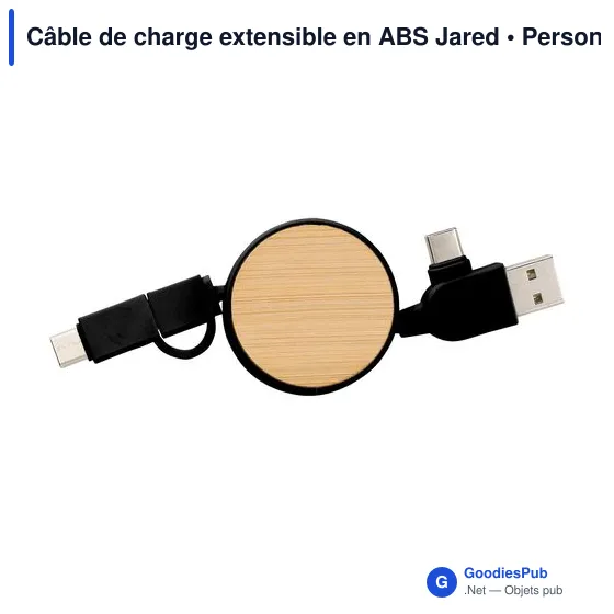 Câble de charge extensible en ABS Jared - Image 6