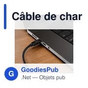 Câble de charge Hama 100W - Miniature 1