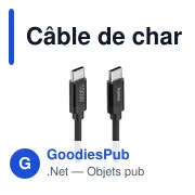 Câble de charge Hama 100W - Miniature 4