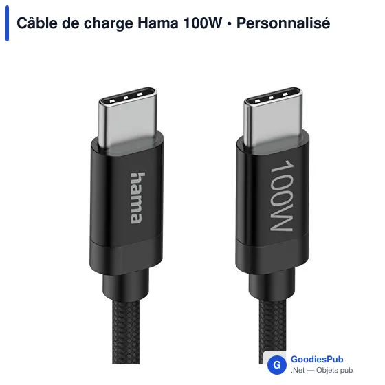 Câble de charge Hama 100W - Image 7