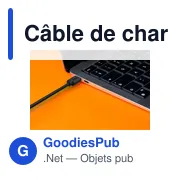 Câble de charge Hama 60W - Miniature 1