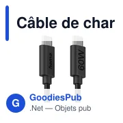 Câble de charge Hama 60W - Miniature 6