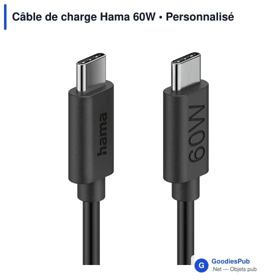 Câble de charge Hama 60W - Image 7