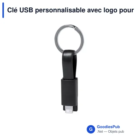 Clé USB personnalisable avec logo pour entreprises