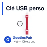 Clé USB personnalisable avec logo pour entreprises - Miniature 9