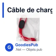 Câble de charge Idris - Miniature 5