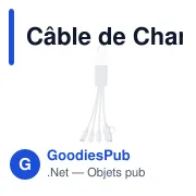 Câble de Charge personnalisable avec logo - Krizia - Miniature 2