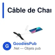 Câble de Charge personnalisable avec logo - Krizia - Miniature 4
