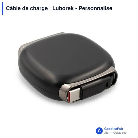 Câble de charge personnalisable avec logo | Luborek - Image 2