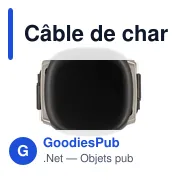 Câble de charge personnalisable avec logo | Luborek - Miniature 4