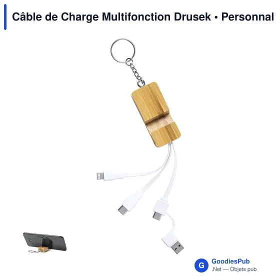 Câble de Charge Multifonction Drusek - Image 1