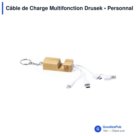 Câble de Charge Multifonction Drusek - Image 2