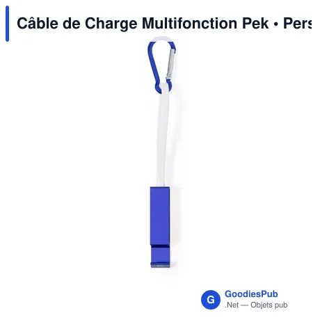 Câble de Charge Multifonction Pek