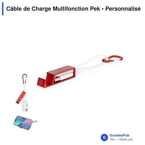 Câble de Charge Multifonction Pek - Image 12