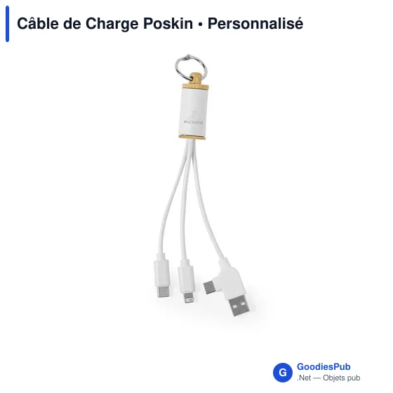 Clé USB personnalisable avec logo en carton de lait recyclé - Image 1