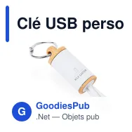 Clé USB personnalisable avec logo en carton de lait recyclé - Miniature 3