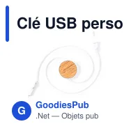 Clé USB personnalisable avec logo pour entreprises - Miniature 2