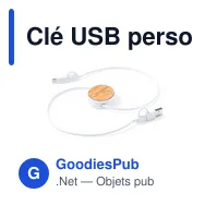 Clé USB personnalisable avec logo pour entreprises - Miniature 4
