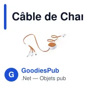 Câble de Charge Sherat RCS - Miniature 3