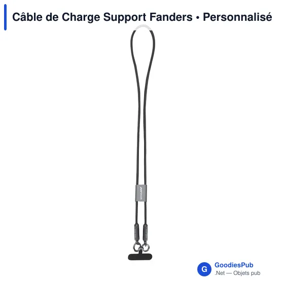 Câble de Charge Personnalisable Fanders avec Logo - Image 2