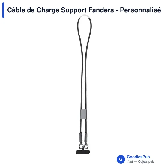 Câble de Charge Personnalisable Fanders avec Logo - Image 4