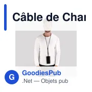 Câble de Charge Personnalisable Fanders avec Logo - Miniature 7