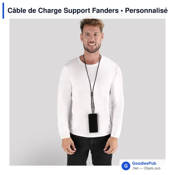 Câble de Charge Personnalisable Fanders avec Logo - Image 7