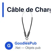 Câble de Charge Support Micers - Miniature 3