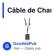 Câble de Charge Support personnalisable avec logo - Tebrer - Miniature 5